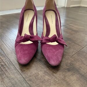 Banana Republic Women's Pink Suede Heels